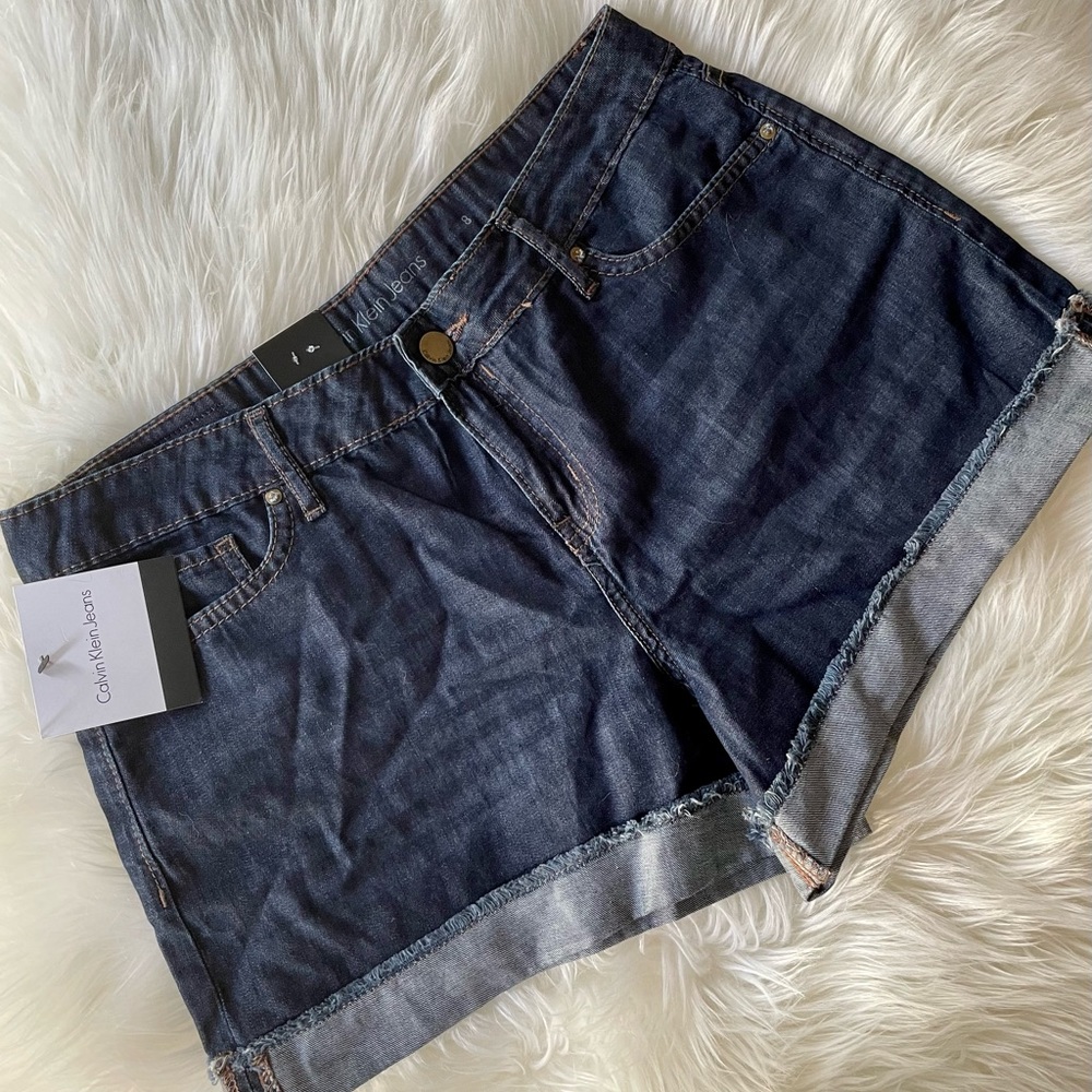 Calvin Klein Lightweight Denim Jean Shorts